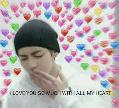 Little Brat Yoonmin 21 Heart Meme Bts Emoji Cute Love Memes