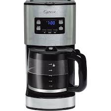 4.3 out of 5 stars. Customer Favorite Capresso Sg300 12 Cup Stainless Steel Coffee Maker With Glass Carafe Accuweather Shop