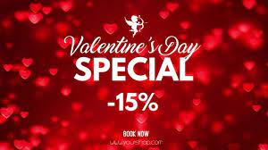 Beat the valentine's day crowds and enjoy a quieter evening the day before at k1 speed! Valentine S Day Special Video Hearts Shine Ad Template Postermywall