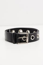 Belts with 9 holes 3/4 spacing. Black Eyelet Belt Accessories Prettylittlething