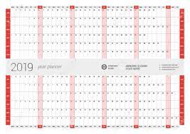 Maybe you would like to learn more about one of these? Yearly Wall Calendar Planner Template For 2019 Year Vector Design Royalty Free Cliparts Vectors And Stock Illustration Image 100810102