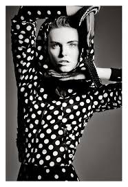 Black And White Dots Polka Dots Vogue Fashion Portrait Black And White Photography Polka Dots Fashion Dots Fashion Polka Dots