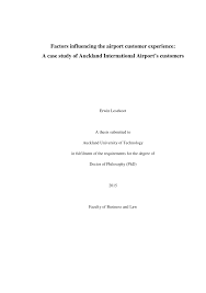 There will be significant transit restrictions. Pdf Factors Influencing The Airport Customer Experience A Case Study Of Auckland International Airport S Customers