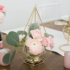 Geometric Centerpiece Base Diy Wedding Diy Home Decor Etsy Geometric Candles Geometric Centerpiece Wedding Table Centerpieces