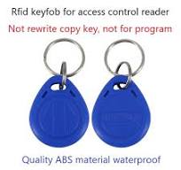 ‫رقاقة مفتاح الباب 10 قطعة اللون الأزرق RFID KeyFobs 125 كيلو هرتز القرب ABS  العلامات للتحكم في الوصول TK4100/EM فقط قابلة للقراءة - AliExpress‬‎