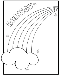 Free Printable Rainbow Coloring Pages For Kids Rainbow Pages Coloring Pages For Kids Printable Coloring Pages