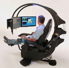 7 Cool And Unusual Worsktations Computer Workstation Computer Chair Workstation