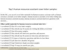 In the objective statement we used for sample human resources assistant resume, we led off with montgomery's three strongest attributes. Top 5 Human Resources Assistant Cover Letter Samples