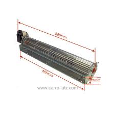 Ventilateur Tangentiel 480 Mm Moteur A Gauche 1 Vitesse Ref 231028