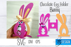 Download Bunny Chocolate Egg Holder Svg Easter Egg Holder Design Svg 1170834 Paper Cutting Design Bundles