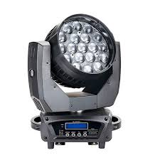 Zoom Moving Head Light 19x15w Stagelighting Stage Light Dj Equipment Led Moving Head Led Par Can