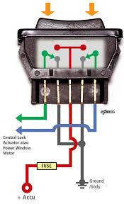 Before reading the schematic, get common and understand all the symbols. 5 Pin Window Switch And 5 Pin Relay Wiring Hot Rod Forum