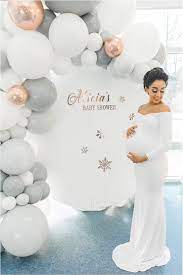 Alicia S Winter Wonderland Baby Shower Photography By Azra Winter Wonderland Baby Shower Winter Baby Shower Themes Snowflake Baby Shower