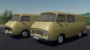 Československý sériově vyráběný malý užitkový automobil se samonosnou bezkapotovou karosérií. Skoda 1203 V1 0 Fs19 Mod Fs19 Net