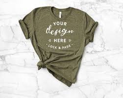 Download Heather Olive Mockup Green Tshirt Mockup Feminine Flat Lay Etsy Tshirt Mockup Green Tshirt Shirt Mockup PSD Mockup Templates