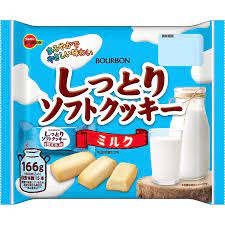 Amazon.co.jp: ブルボン しっとりソフトクッキーミルク 166gｘ3袋 : 食品・飲料・お酒