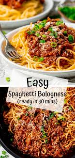 My Go To Rich And Satisfying Weeknight Bolognese Ready In 30 Minutes Simple Ingredients Without Ski In 2020 Spaghetti Bolognese Recipe Bolognese Recipe Pasta Dishes