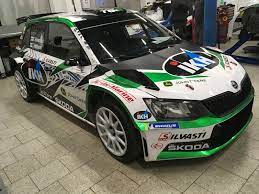 Ott tänak, martin järveoja, hyundai motorsport hyundai i20 coupe wrc. Rallye Monte Carlo Skoda Fahrer Kalle Rovanpera Fuhrt 31 Teams Starkes Feld Der R5 Fahrzeuge An