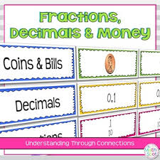 decimal place value chart and activity