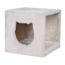 Trixie Cuddly Cave For Shelves Grey Cat Furniture 14 5 H 9 7 Lbs Cat Cave Cat Furniture Cat Condo