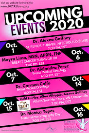 How can i get involved in breast cancer awareness 2020? Brca Strong Breast Cancer Awareness Month Events Virtual
