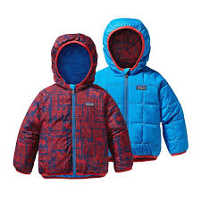 Patagonia Baby Reversible Puff Ball Jacket Outdoor Outfit Jackets Baby Coat