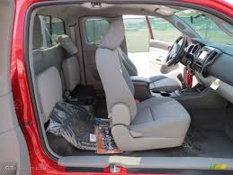 The access cab refers to a cab configuration that offers seating for four passengers across two rows; Toyota Tacoma Extended Cab Interior Toyota Tacoma