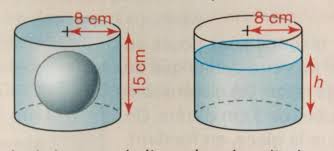 Trouver La Hauteur D Un Liquide Dans Un Cylindre Exercice De Mathematiques De Troisieme 831273