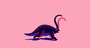 Check Out This Behance Project Horned Animals Animated Gif Project Https Www Behance Net Gallery 78177783 Horned A Animation Animated Gif Illustration