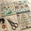 This cross stitch pattern is titled shores of hawk run hollow and is from designer carriage. 1