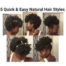 5 Quick Easy Natural Hair Styles Short Medium Length Natural Hair Styles Easy Medium Hair Styles Hair Styles