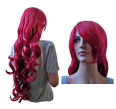 Even redheads may try some shades, reminding burgundy, but leaning towards the warmer tints with admixture of cinnamon. Long Dark Red Cosplay Wig Mask Shop Com