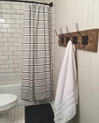 Ok Here S A Closer Look For Those Who Asked The Shower Curtain Is From Target Just Search Farmhouse Shower Curtain Bathroom Shower Curtains Farmhouse Shower