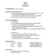best resume format for job hopper