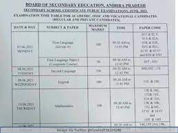Ssc 2021 exam calendar disclaimer: Ap Ssc Board Exam 2021 Date Sheet Released Exam To Begin From 7th June Download Bseap 10th Time Table Here Marijuanapy The World News
