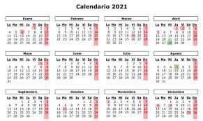 Calendarios laborales estatal y autonómicos confeccionados con las fiestas estatales y autonómicas. Festivos De 2021 Pocos Puentes En 2021 Pero Acueducto En Diciembre Deia