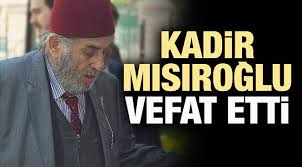 Maybe you would like to learn more about one of these? Unlu Tarihci Kadir Misiroglu Hayatini Kaybetti Guncel Www Muftulukhaber Com Muftuluk Haber Teskilatin Bulusma Noktasi