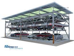 Draw a line to the parking position as guide the car to the parking position. China Puzzle Type Smart Parking Garage China Parking System Puzzle Parking System