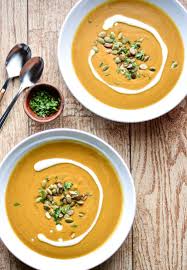 Slow Cooker Spicy And Creamy Pumpkin Soup Recipe Creamy Pumpkin Soup Pumpkin Soup Slow Cooker Pumpkin Soup