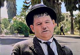 Some colorized images from "Pack Up Your Troubles."(1932)