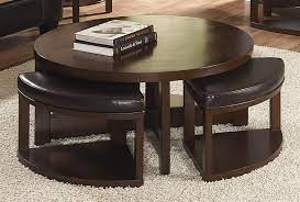 (67) £0.75 free uk delivery. Homelegance Brussel Ii Cocktail Table W 4 Ottomans Round Ottoman Coffee Table Storage Ottoman Coffee Table Wooden Cocktail Table