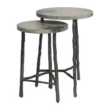 Evie Accent Tables S 2 Accent Table Sets Accent Table Faux Bois