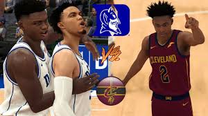 can the duke blue devils basketball team beat the cleveland cavaliers nba 2k19 ncaa mod