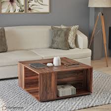 Several of our coffee tables not only offer visual appeal, but they also include practical features, such as lift tops and both open and closed storage. Louisa Solid Wood Storage Coffee Table Decornation