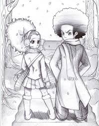 Download and print these boondocks coloring pages for free. Pin On Art