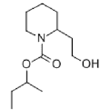 What is the structure of compound picaridin? Picaridin