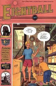 Dan Clowes Eightball Cover Graphic Novel Cover Daniel Clowes Ghost World