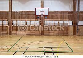 With its patented interlocking system and endless customizable options, versacourt provides a uniform, durable and versatile surface for your home. Retro Indoor Gymnasium Basketball Hoop In Old Gymhall Canstock