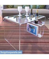 Tavolini Trasparenti Da Salotto In Plexiglass Acquistali Online Senza Intermediari Sul Nostro E Shop Escl Acrylic Coffee Table Acrylic Furniture Acrylic Table