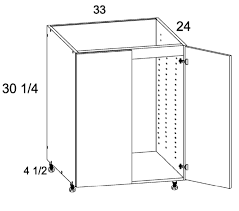 After reading our types of kitchen cabinets 101 guide, you. Sb33fh Full Height Two Door Sink Base Palermo Gloss White Kitchen Cabinets